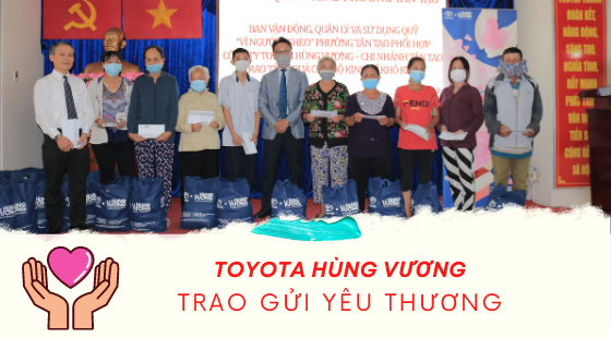 Toyota Hùng Vương Chương Trình Sự Kiện Trao Gửi Yêu Thương