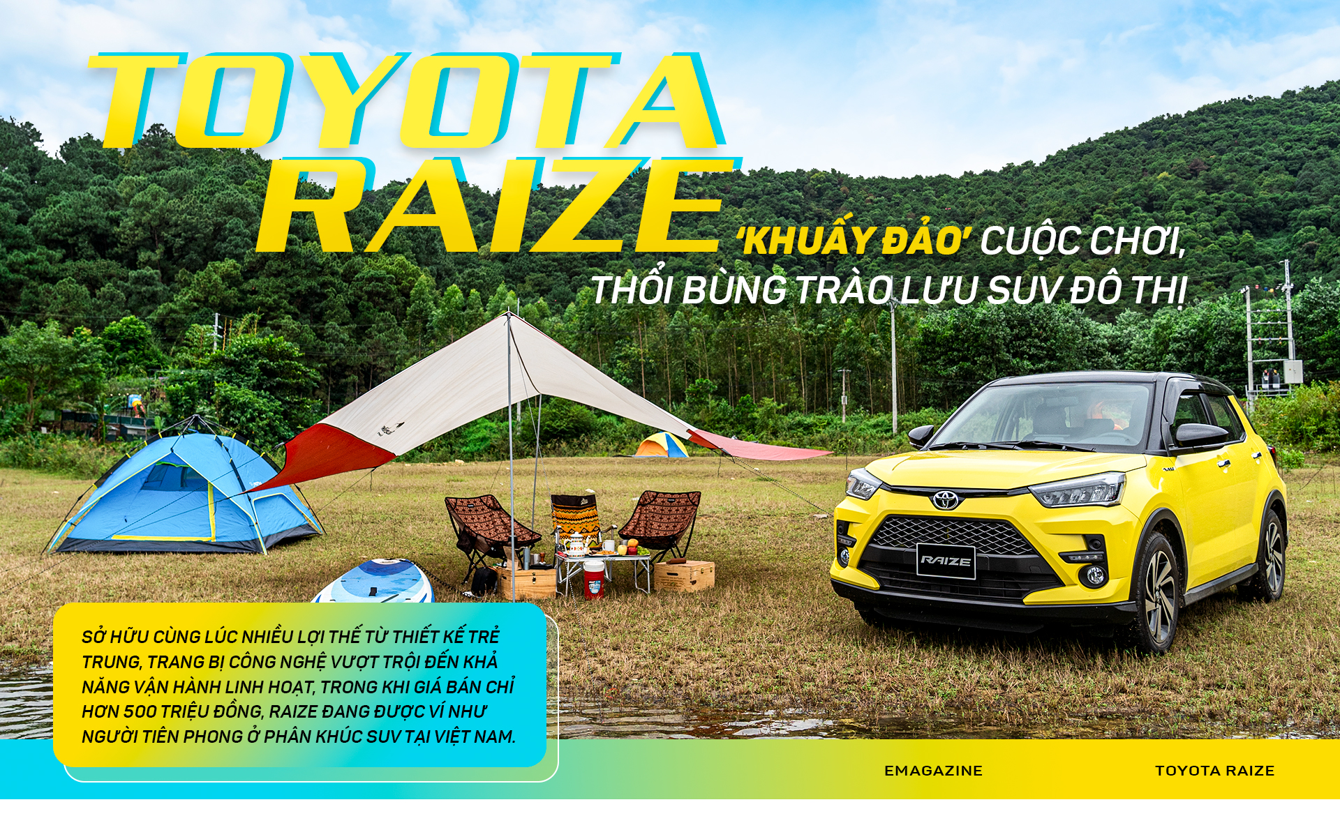 Toyota Raize khuấy đảo cuộc chơi thổi bùng trào lưu SUV đô thị