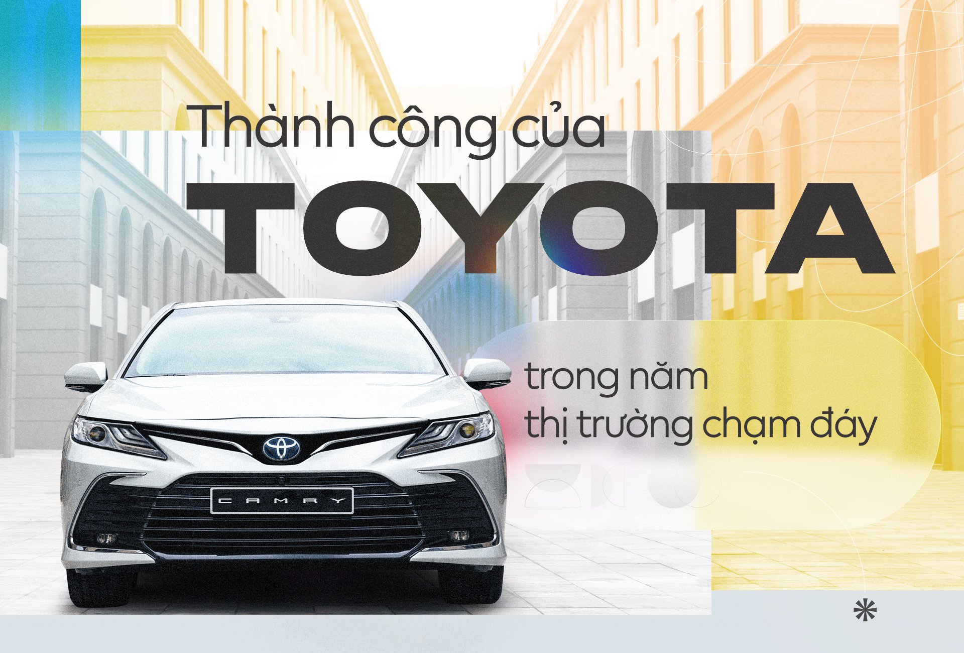 Thành công của Toyota trong năm thị trường chạm đáy