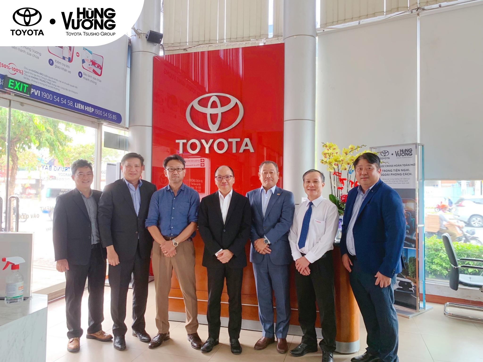 TOYOTA HÙNG VƯƠNG CHÀO ĐÓN CHỦ TỊCH TOYOTA CHÂU Á THÁI BÌNH DƯƠNG