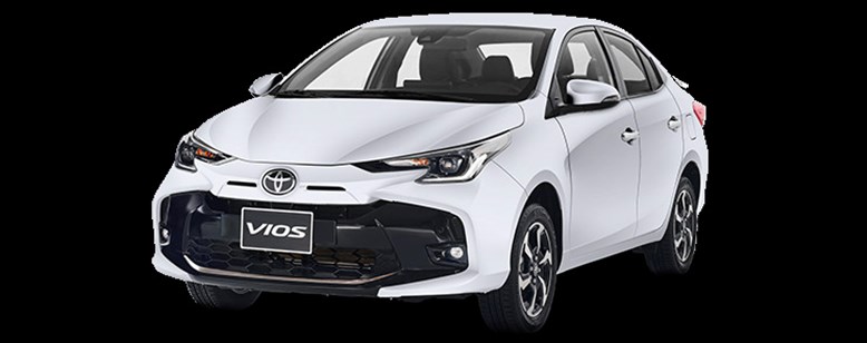 Toyota Vios 2023 màu trắng