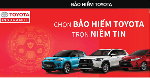 Bảo hiểm Toyota cung cấp sửa chữa