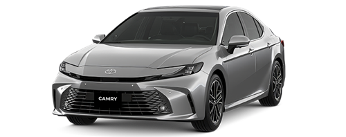 Toyota Camry 2024 màu xám ánh bạc